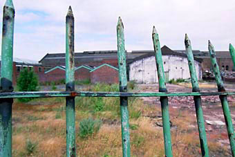 Friche industrielle, en attendant la construction du centre commercial